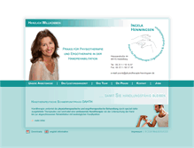 Tablet Screenshot of physiotherapie-henningsen.de